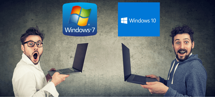 Windows 7 vs. 10