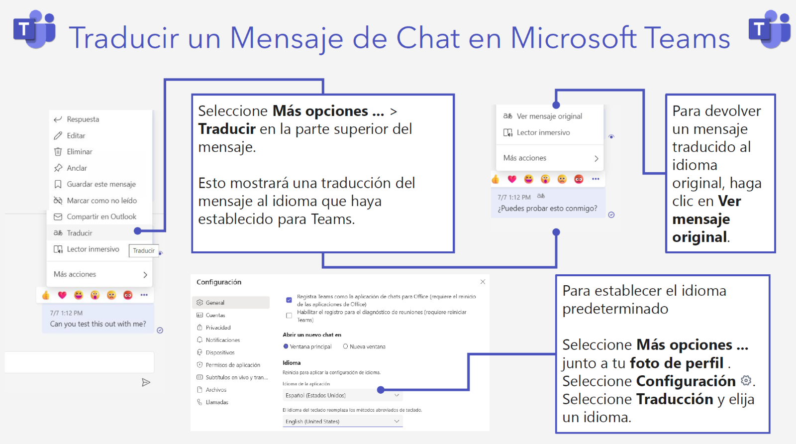 How To Translate A Chat Message To Another Language In Microsoft Teams